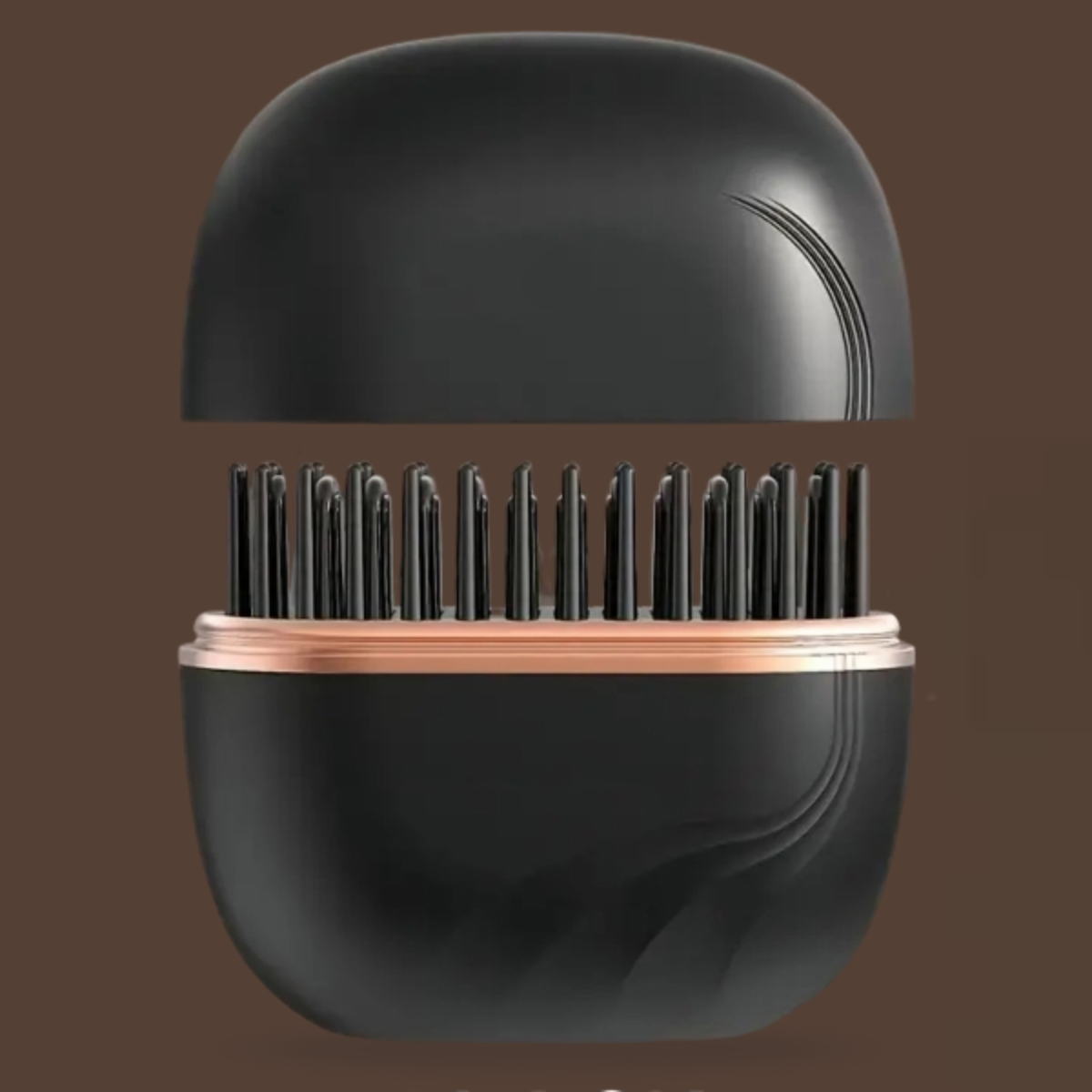 Mini straightener shown from a second angle
